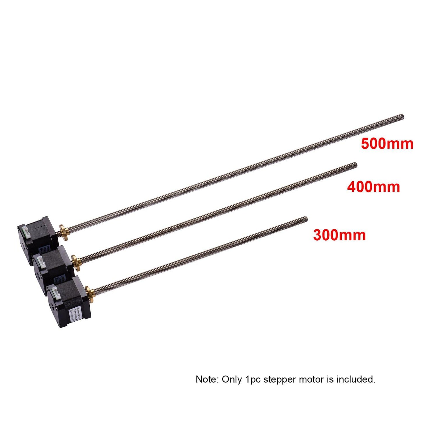Uniqkart Nema 17 Stepper Motor 17HS4401S Stepping Motor - Motor with 300mm