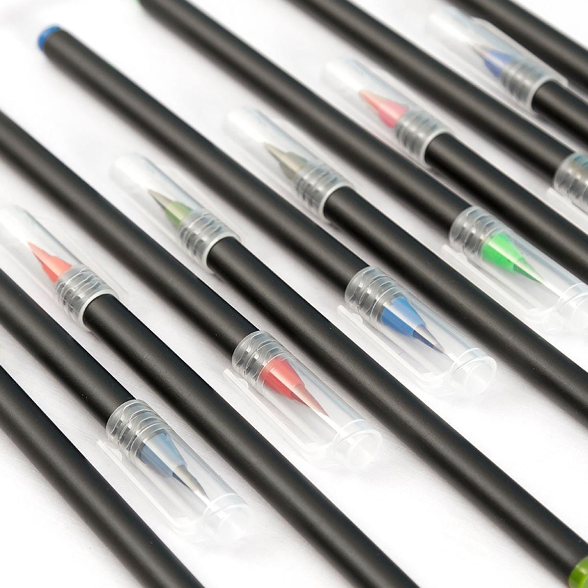 48 Vibrant Watercolor Brush Pens with Soft Flexible Brush - 48 Colors