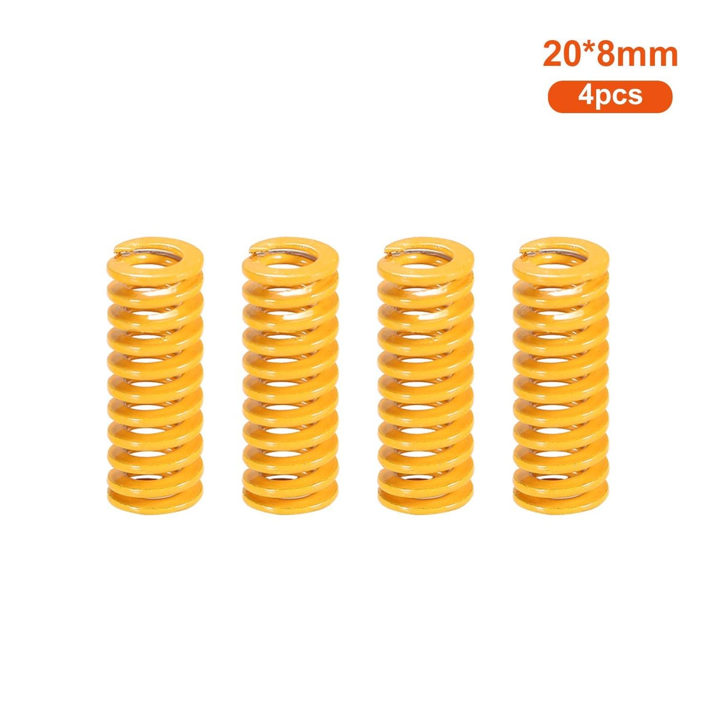 4pcs Upgrade Heated Bed Die Spring Compression Spring