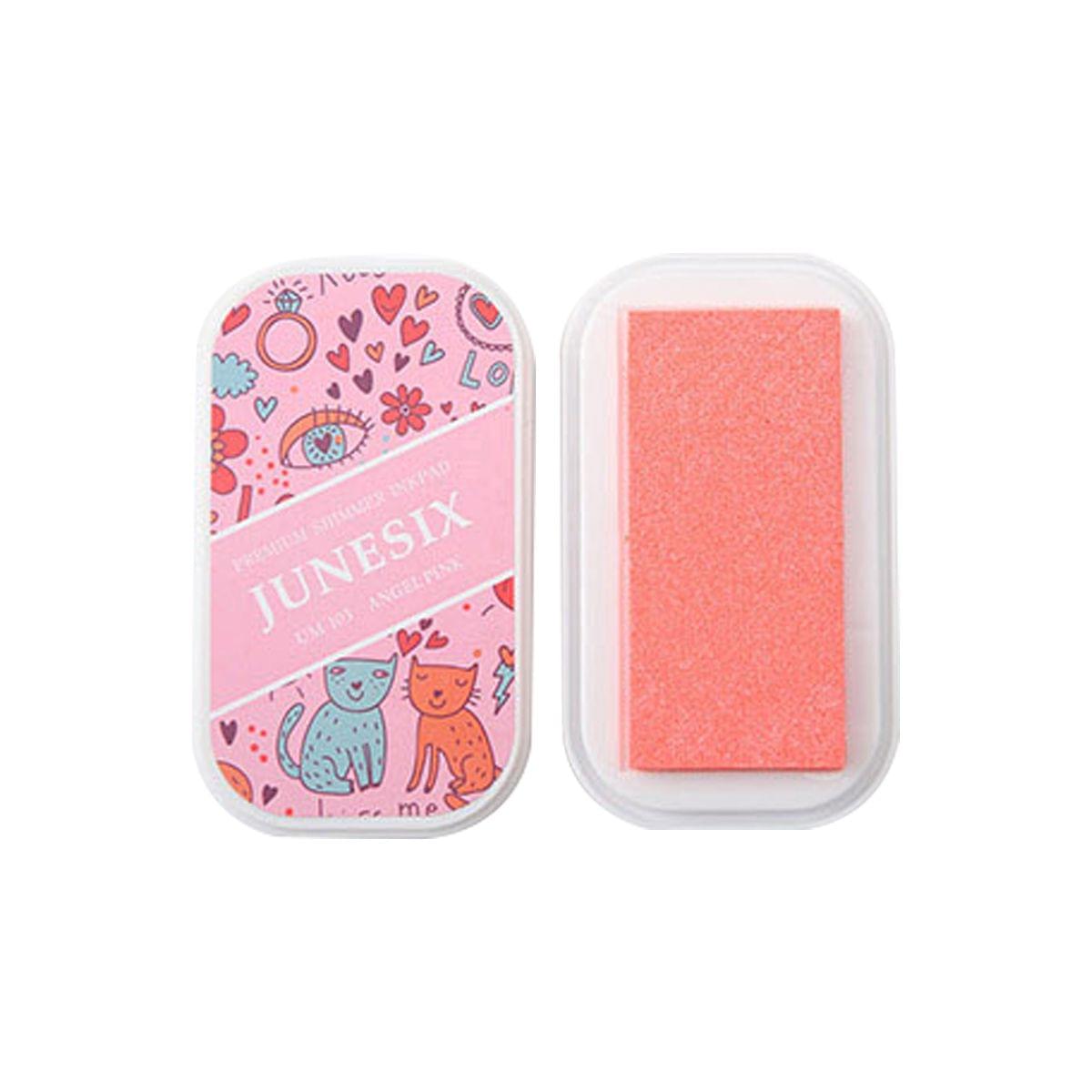 Cute Ink Pad Metal Bright Color Acid-Free Non-Toxic Inkpad - UM-103 Angel Pink