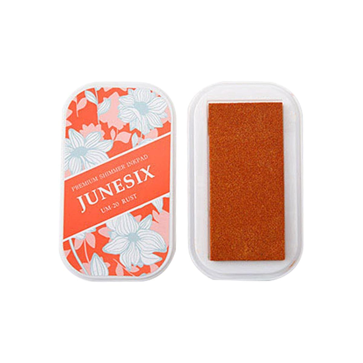 Cute Ink Pad Metal Bright Color Acid-Free Non-Toxic Inkpad - UM-20 Rust