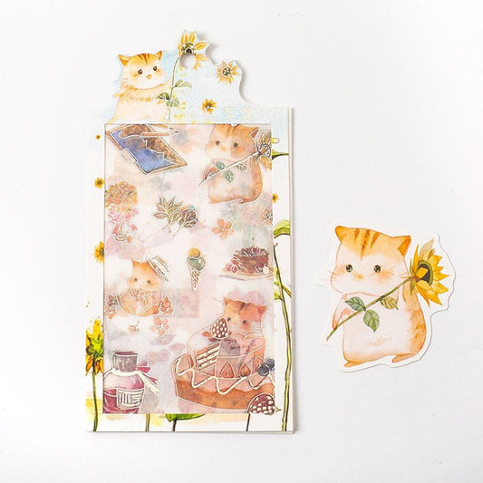 Cute Pet Stickers Self-Adhesive Decoration Sticker 4 - Hamster B