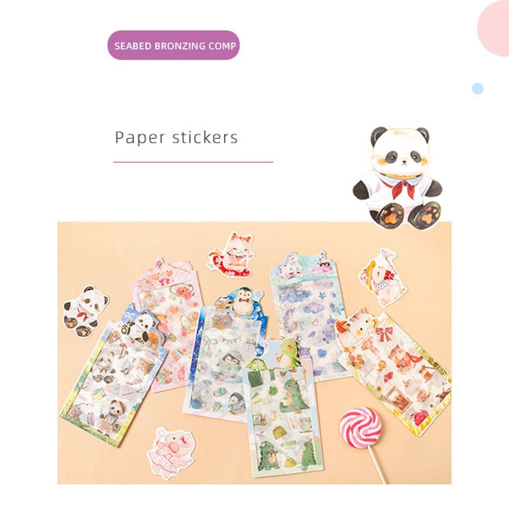 Cute Pet Stickers Self-Adhesive Decoration Sticker 4 - Panda