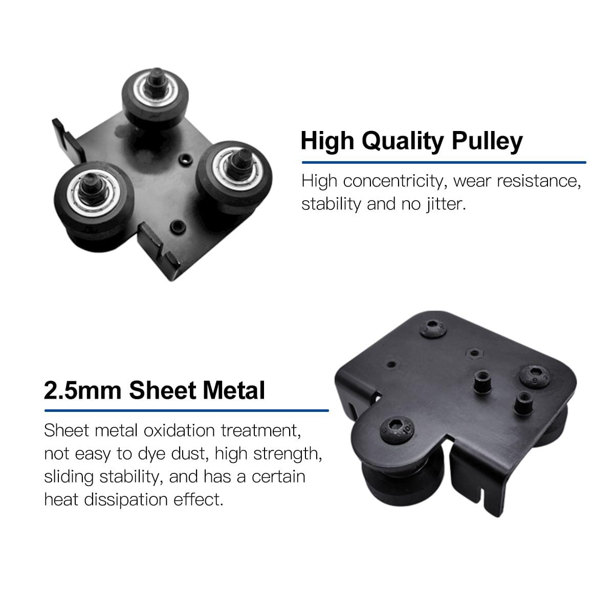 Aibecy 3D Extruder Backplate X-Axis Extruder Fixing Panel