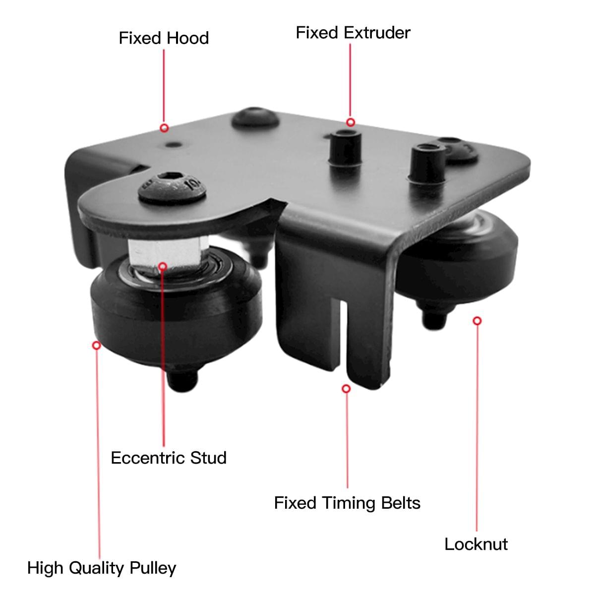 Aibecy 3D Extruder Backplate X-Axis Extruder Fixing Panel