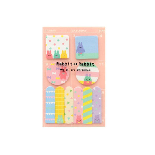 Cute Cartoon Animal Sticky Notes Self Adhesive Week Plan - Style 6