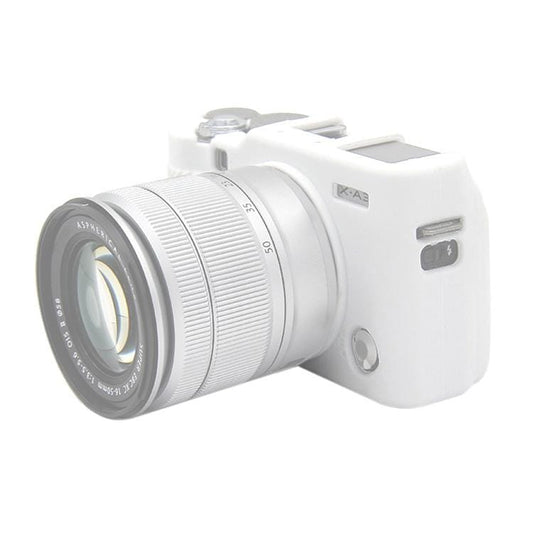 PULUZ Soft Silicone Protective Case for FUJIFILM X-A3 / X-A10 (White)