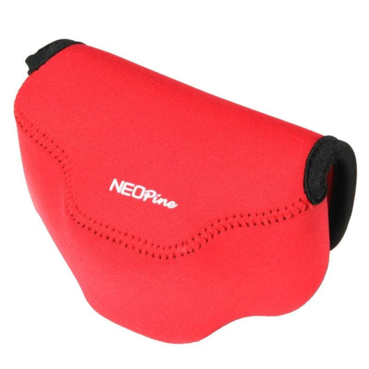 NEOpine Neoprene Shockproof Soft Case Bag with Hook for Fujifilm X30 Camera (Red)