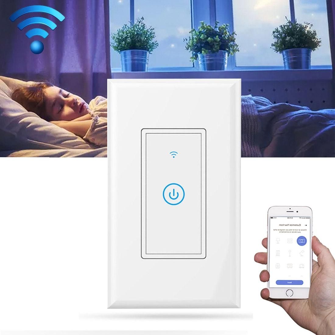 Meross MSS510 WiFi Remote Control Smart Wall Switch Works with Amazon Alexa & Google Assistant (White)