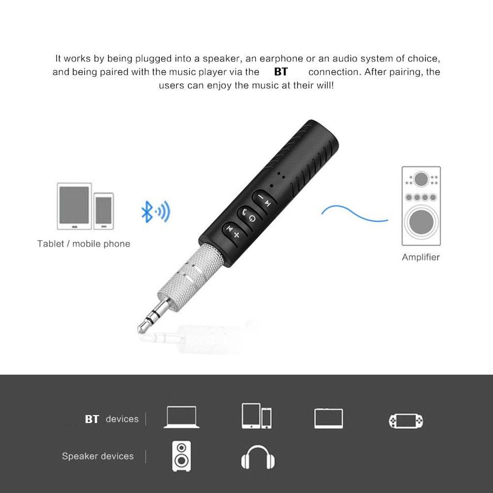 Wireless BT Receiver Standard 3.5mm Jack Stereo BT Audio