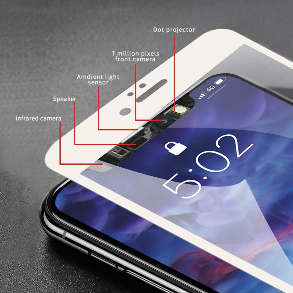 6D Tempered Glass Full Coverage Screen Portector IP 6/6s IP - 1