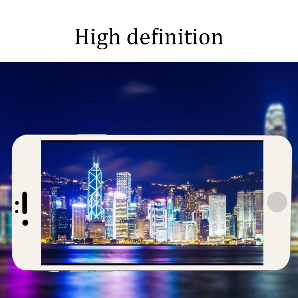 6D Tempered Glass Full Coverage Screen Portector IP 6/6s IP - 8