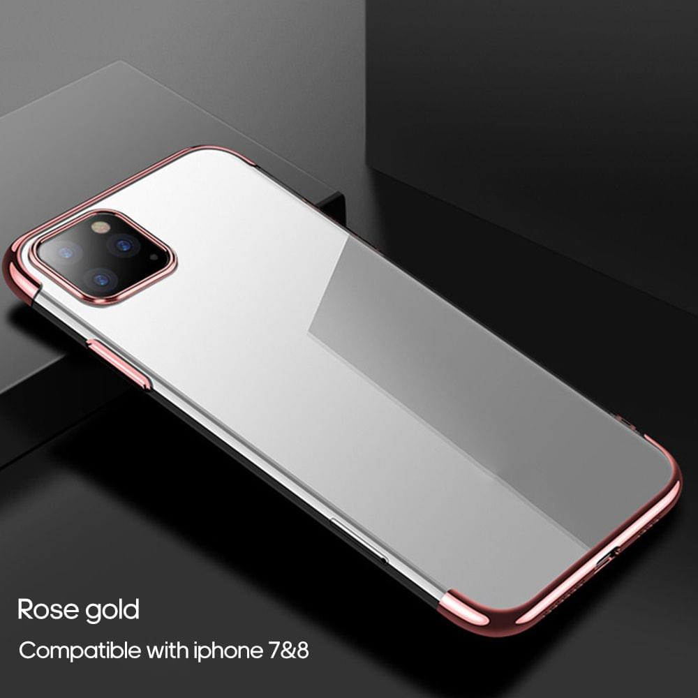 Phone Cover Compatible with iPhone 11 pro max/X/XS/XS - Rose gold&iphone 7&8