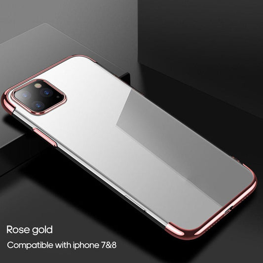 Phone Cover Compatible with iPhone 11 pro max/X/XS/XS - Rose gold&iphone 7&8