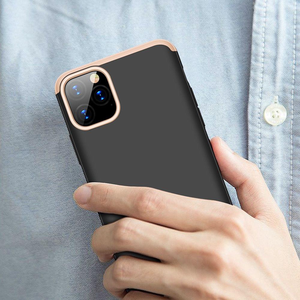 Phone Cover Compatible with iPhone 11 pro max Phone Holder - Gold&black&gold&iphone 11