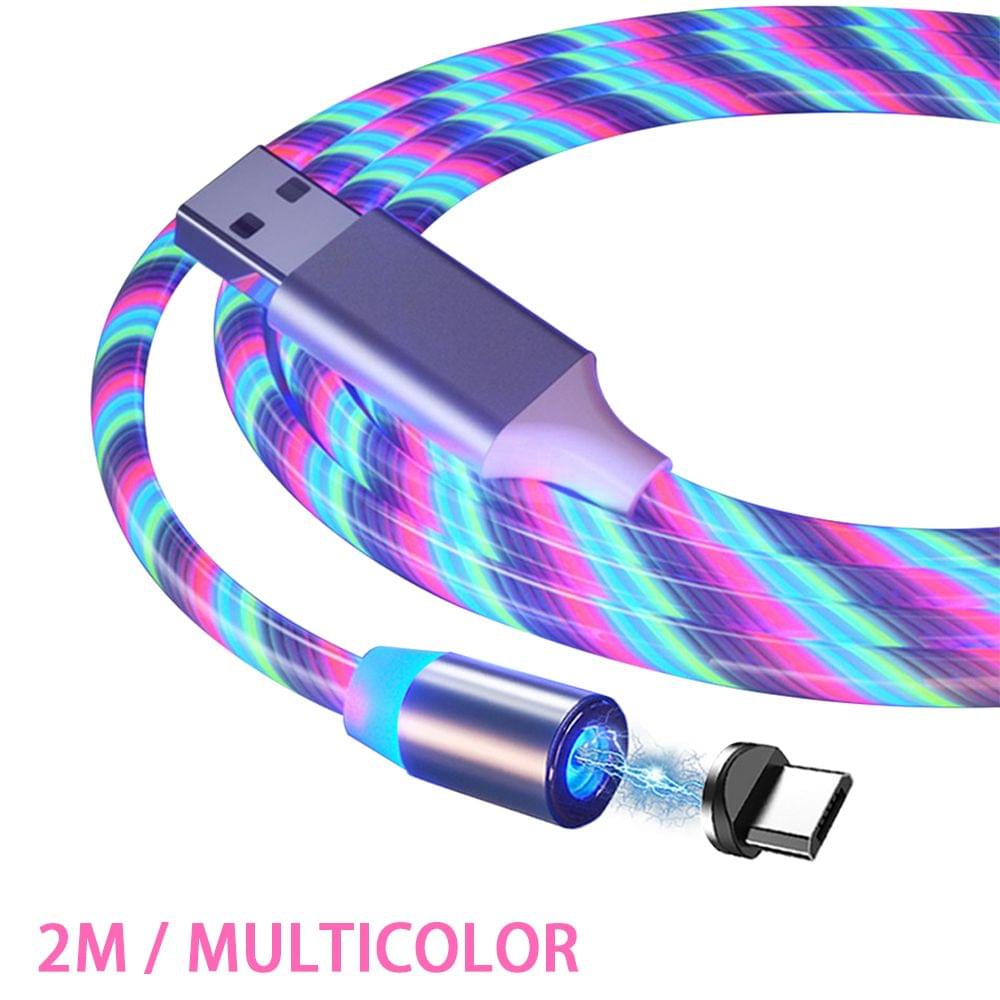 1M / 2M Magnetic Charging Cable Fast Charge Mobile Phone - 2M & for Android