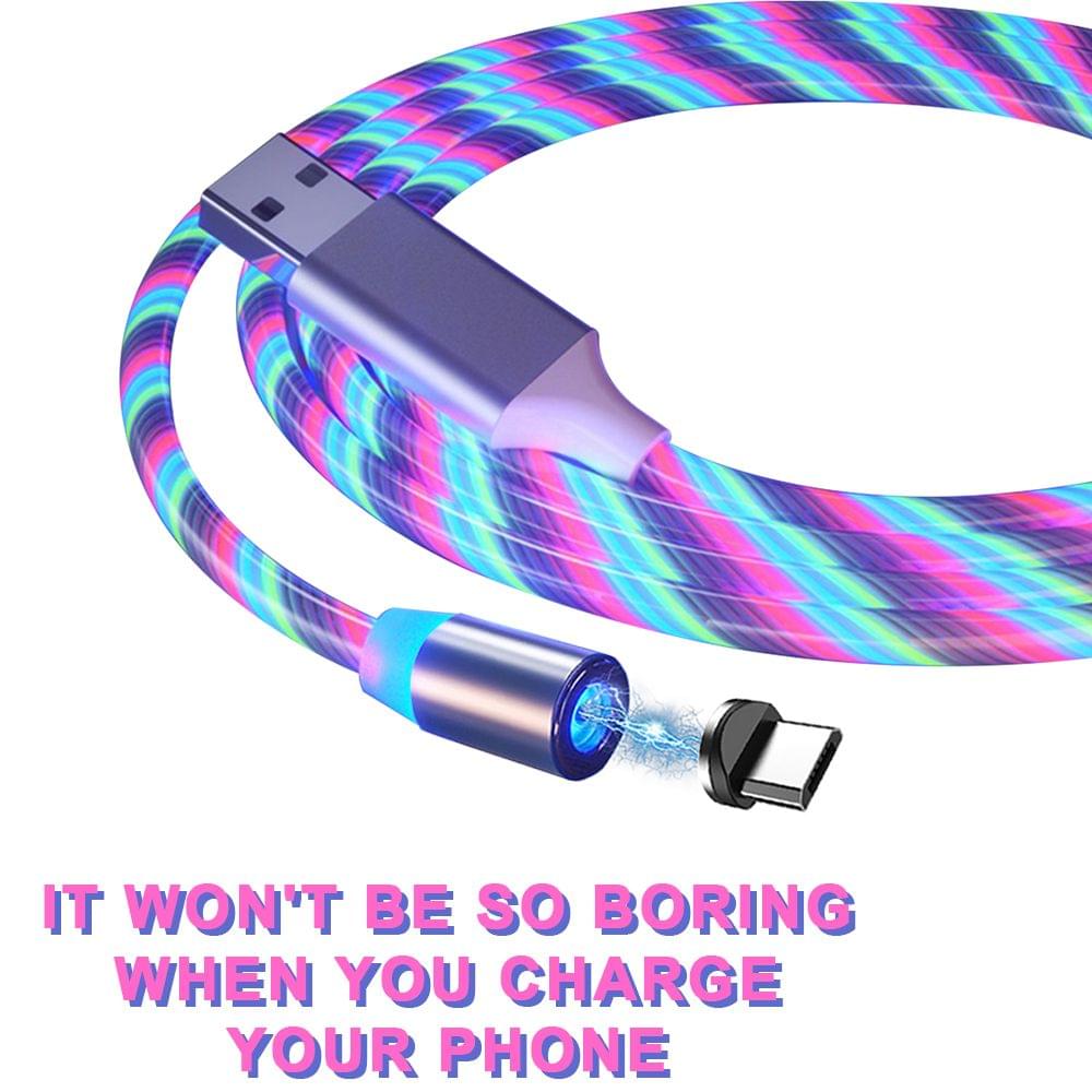 1M / 2M Magnetic Charging Cable Fast Charge Mobile Phone - 2M & for Android