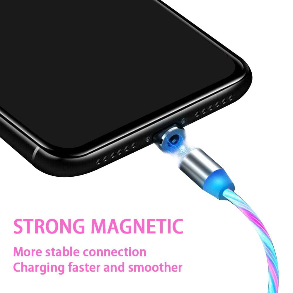 1M / 2M Magnetic Charging Cable Fast Charge Mobile Phone - 2M & 3 in 1