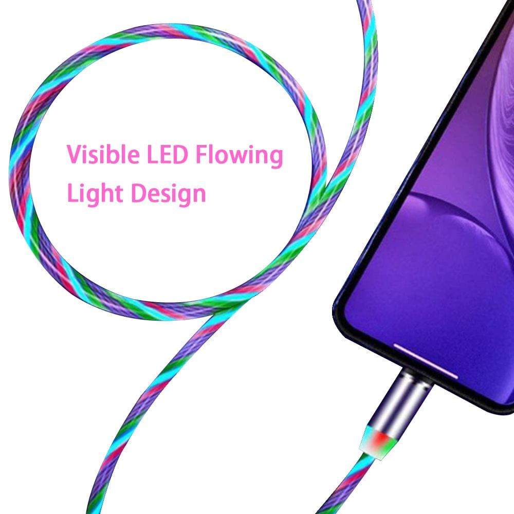 1M / 2M Magnetic Charging Cable Fast Charge Mobile Phone - 2M & 3 in 1