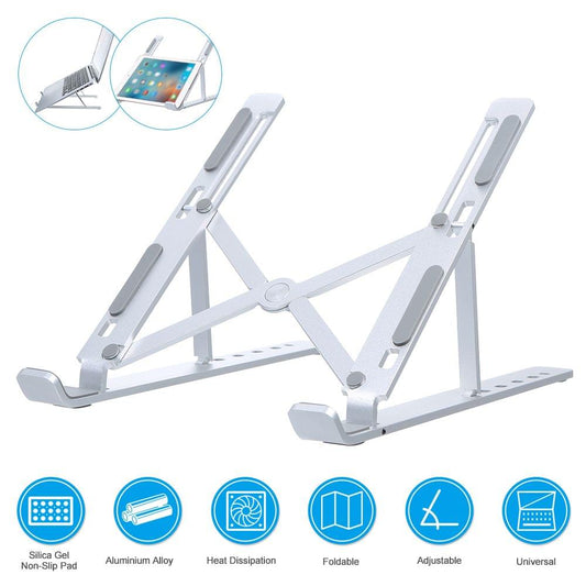 Laptop Stand Desktop Heightening Aluminum Alloy Foldable