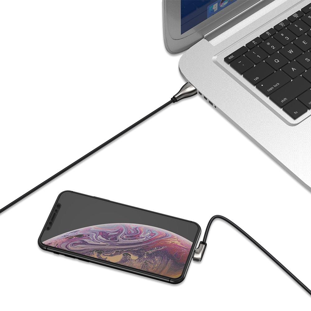 WSKEN Data Cable 2M 5V 2.1A Wire USB Lightning Port Quick - 2m