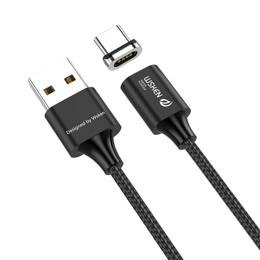 WSKEN X2 1M 3.28ft Magnetic Type-C Cable LED Display - 1m 3.28ft