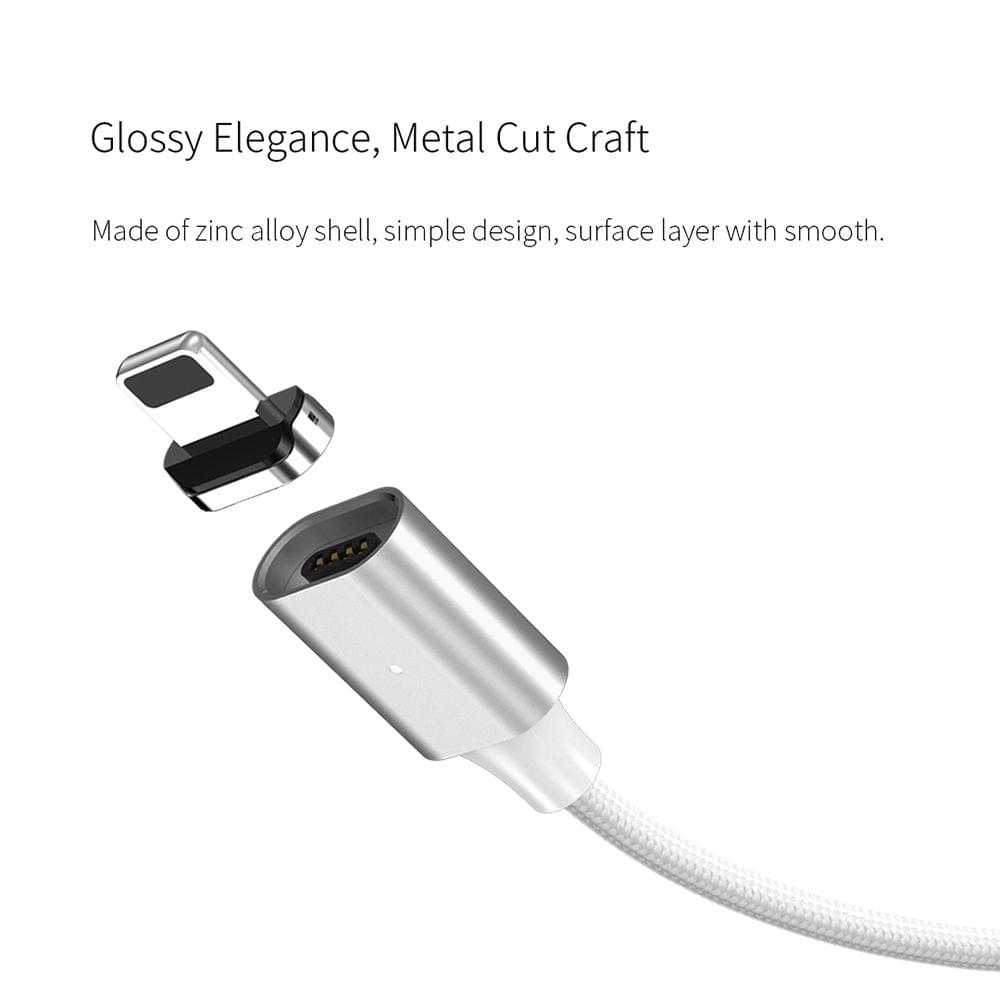 WSKEN X2 2M 6.56ft Lightning Magnetic Cable for iPhone iPad - 2m 6.56ft