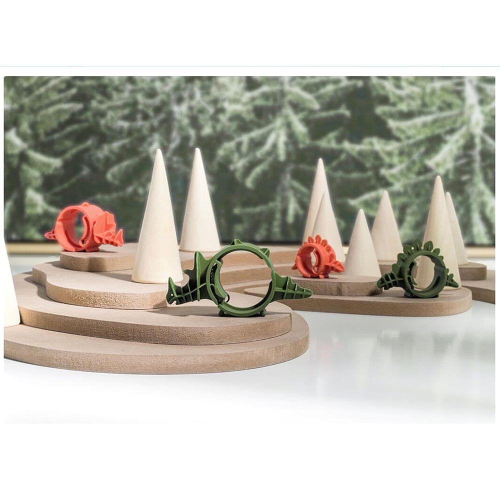 4pcs/lot Xiaomi Youpin Wire Tie Cable Manager with Fasteners - 4PCS-lot Red & Green