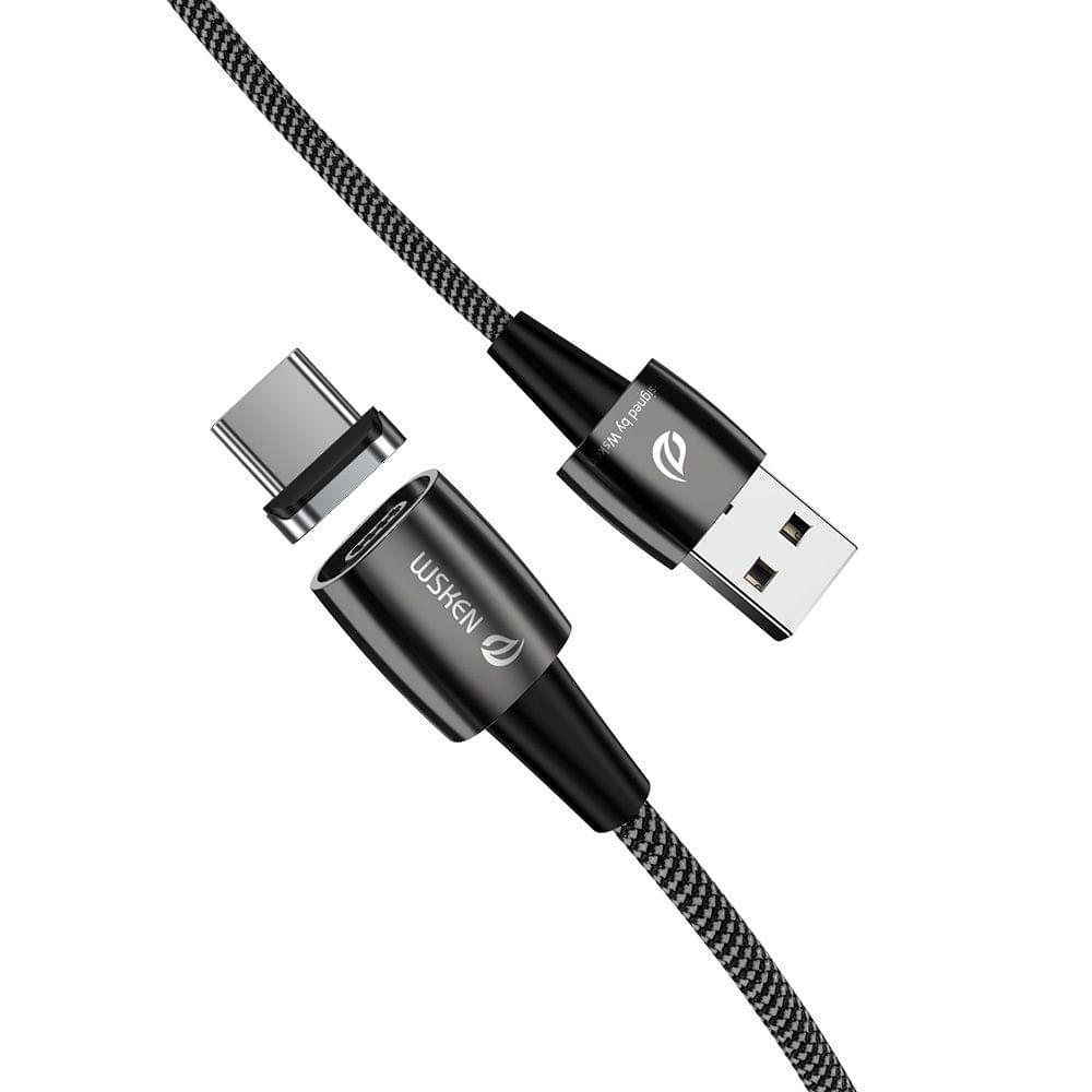 WSKEN X1 Pro Data Cable Type-C Fast Charging Cable Charge + - Type-C 1.2m