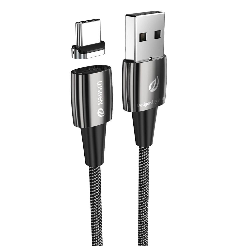 WSKEN X1 Pro Data Cable Type-C Fast Charging Cable Charge + - Type-C 2m