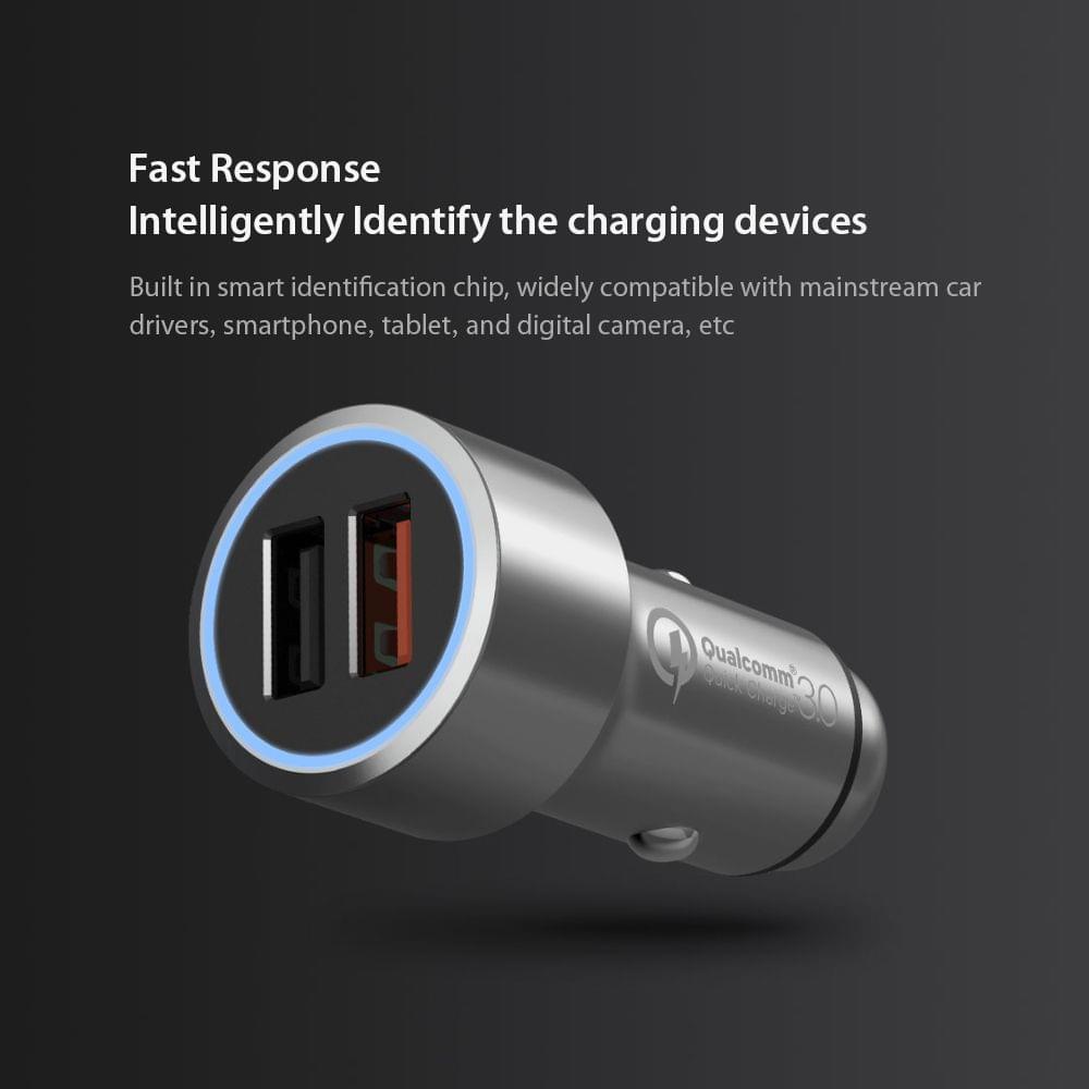 Xiaomi 70Mai Car Charger Quick Charge Dual USB Output