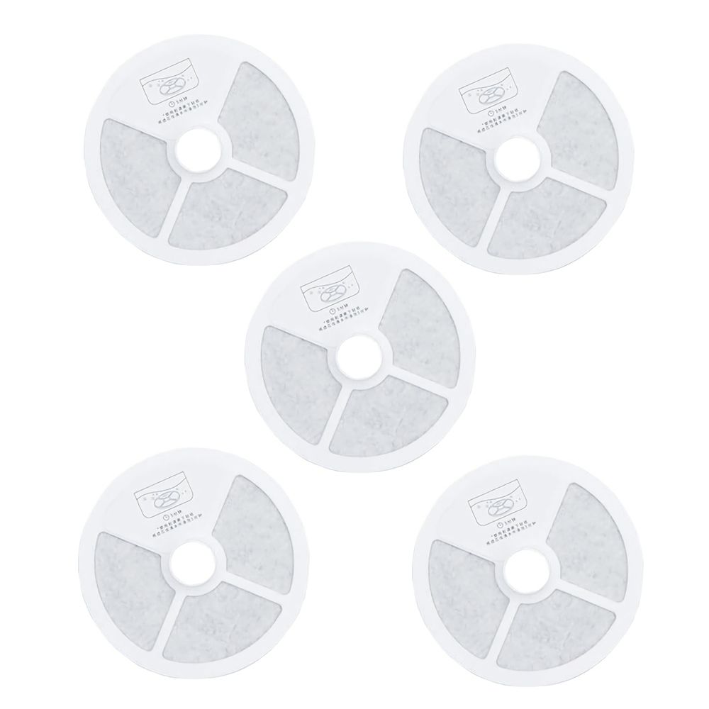 5Pcs Filter Element For Xiaomi Mijia Cat Pet Water Dispenser - 5 PCS Filter Element