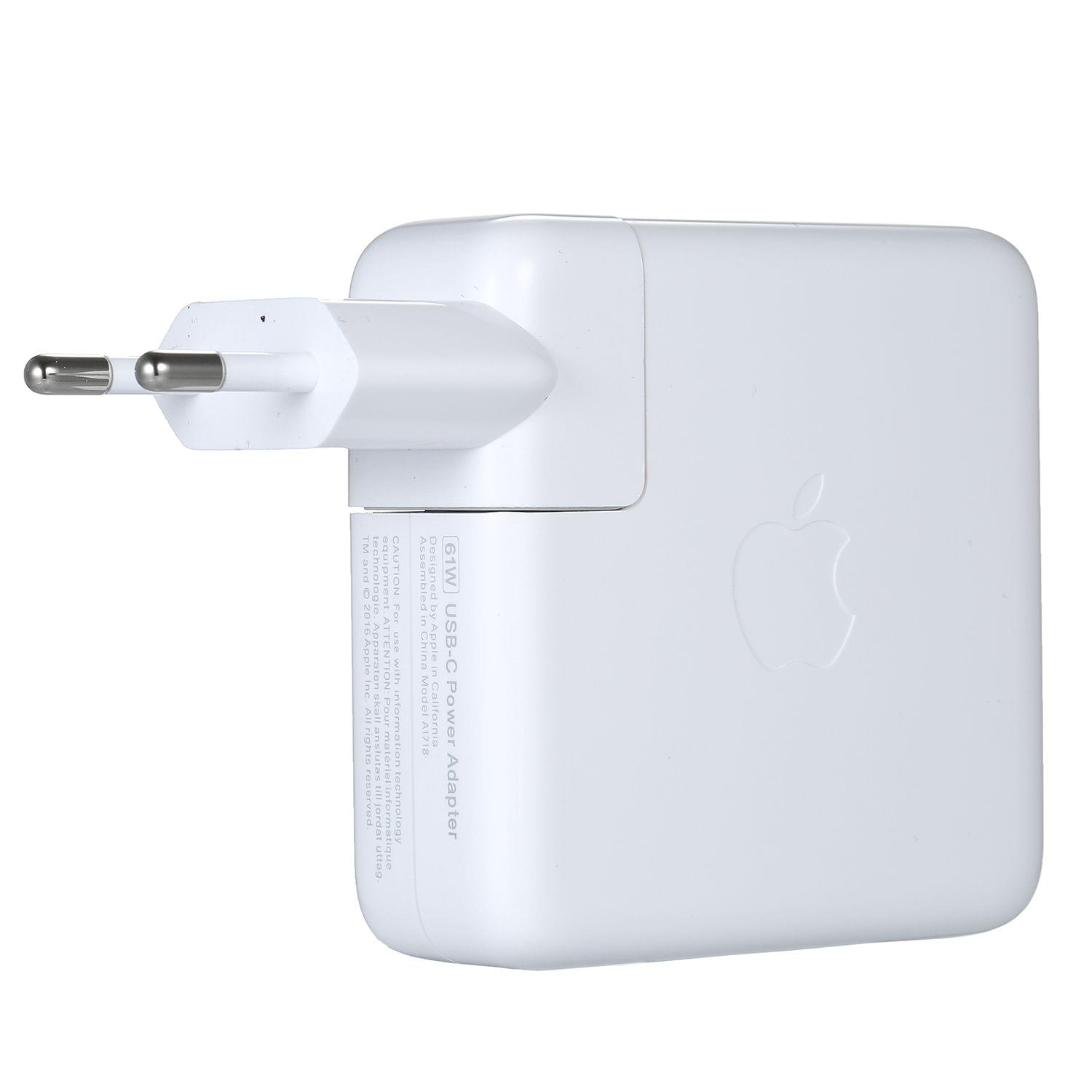 61W USB-C Power Adapter Compatible with Apple 13-Inch - EU Plug
