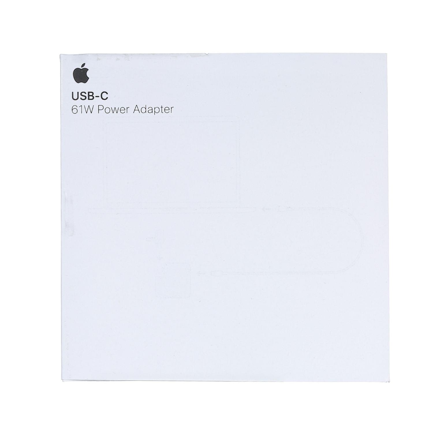 61W USB-C Power Adapter Compatible with Apple 13-Inch - EU Plug