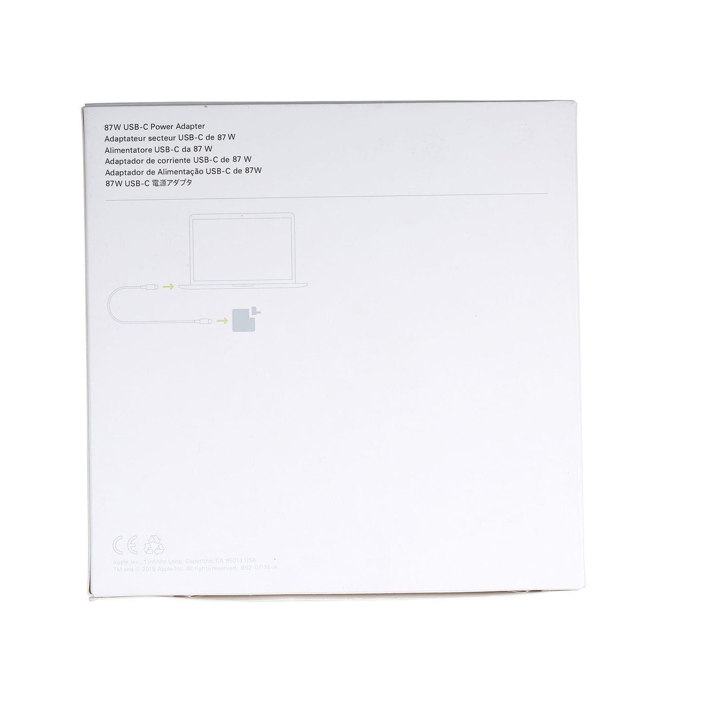 87W USB-C Power Adapter Compatible with Apple 15-Inch - EU Plug