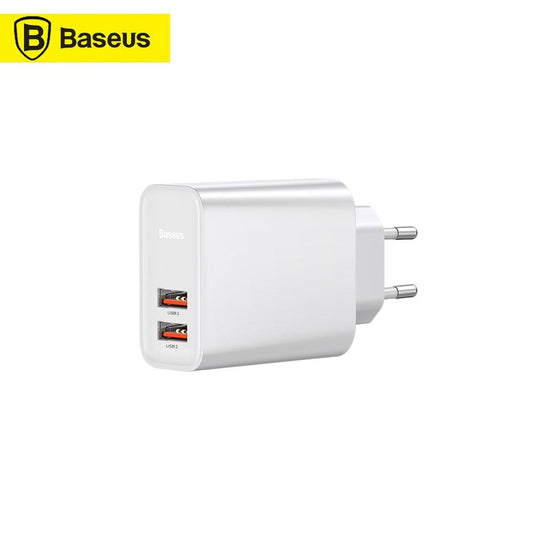 Baseus Speed Dual QC3.0 Quick charger USB+USB Dual USB Ports - USB & USB