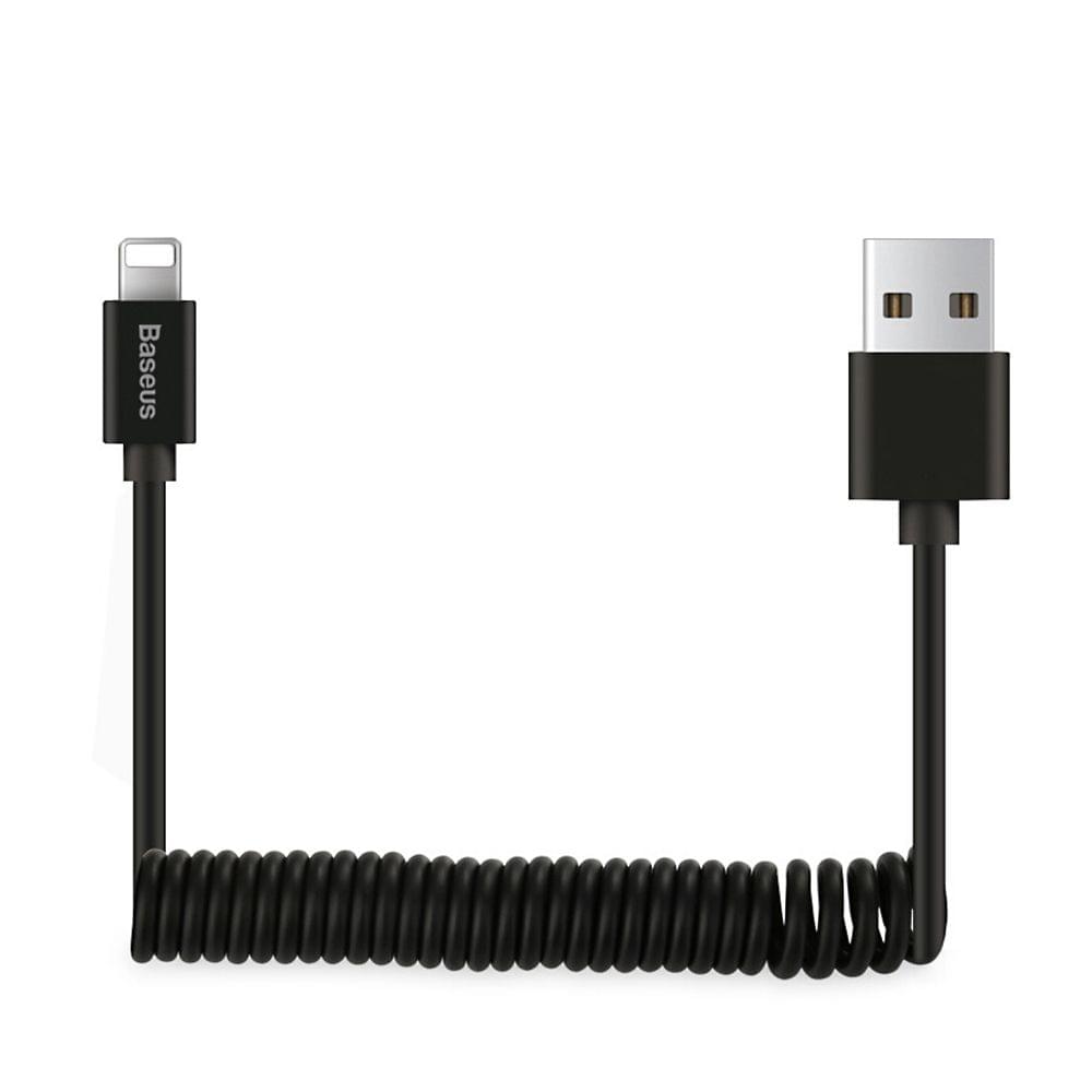 Baseus Spring USB Lightning Cable for iPhone XR Xs Max Car