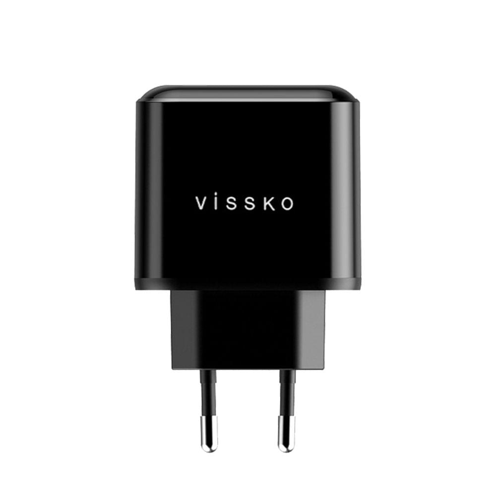 vissko 18W PD Fast Charger Digital Display PD3.0 QC3.0 Quick - EU Plug
