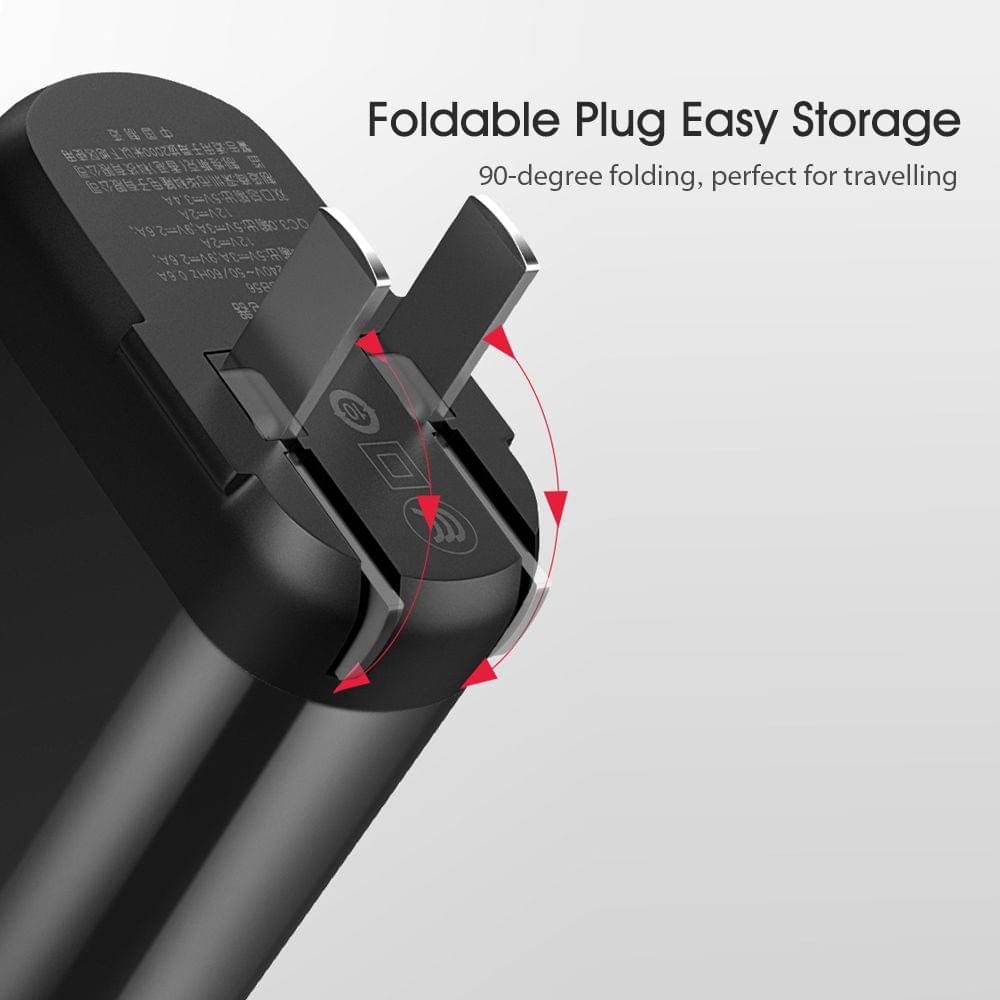 vissko 18W PD Fast Charger Digital Display PD3.0 QC3.0 Quick - EU Plug