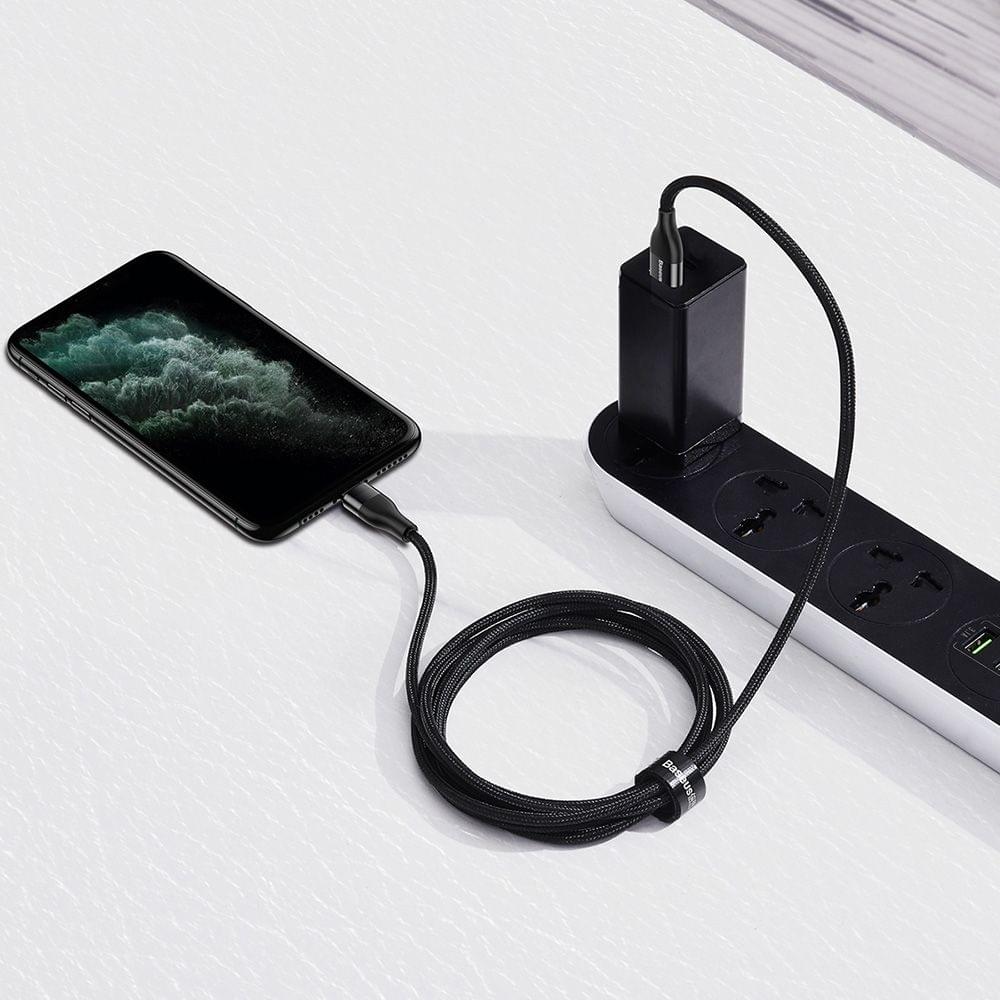 Baseus 2 in 1 PD Charging Cable Dual Output Cable Type-C to
