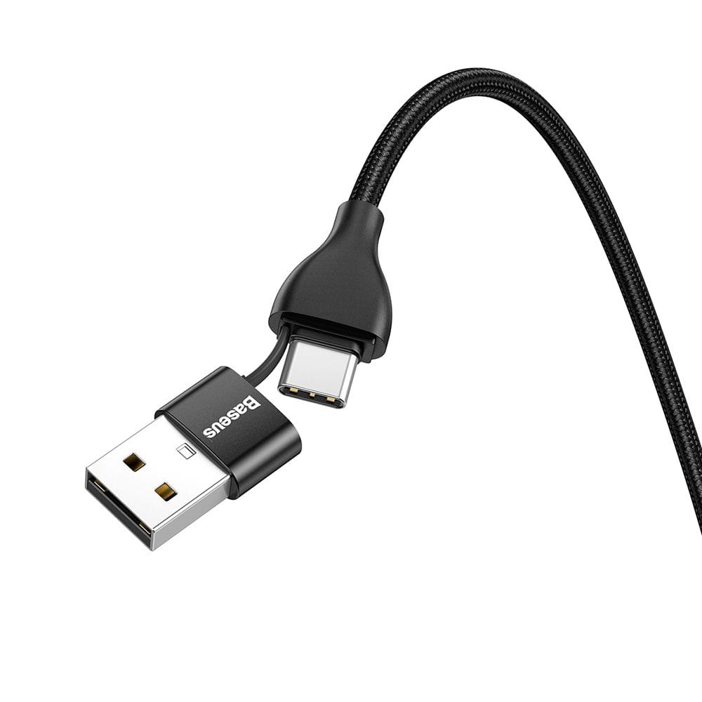 Baseus 2 in 1 PD Charging Cable Dual Output Cable Type-C to