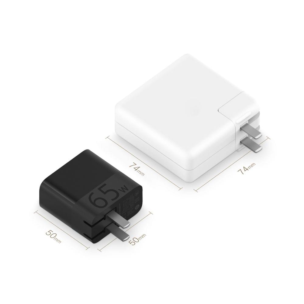 Xiaomi ZMI USB-C Fast Charger 65W With USB-C to USB-C Data