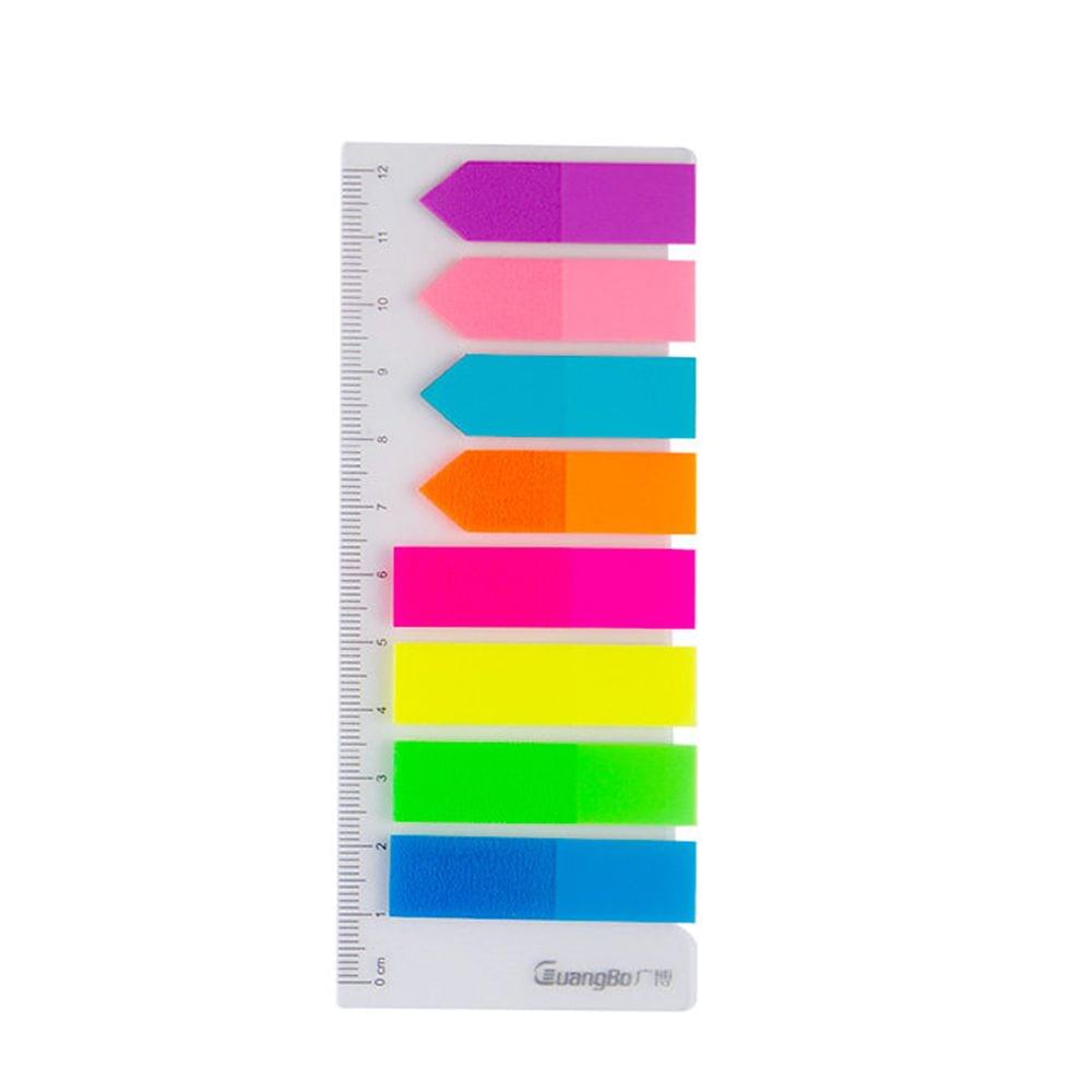240Pages Xiaomi Youpin Guangbo Fluorescent Indication Label - 8 colors with Scale