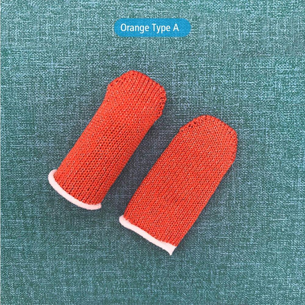 Gaming Finger Sleeve Touchscreen Thumb Sleeve Sensitive - Type A 10pcs