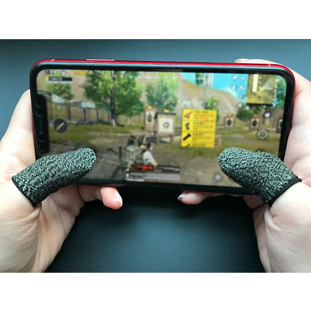 Gaming Finger Sleeve Touchscreen Thumb Sleeve Sensitive - Type C 6pcs