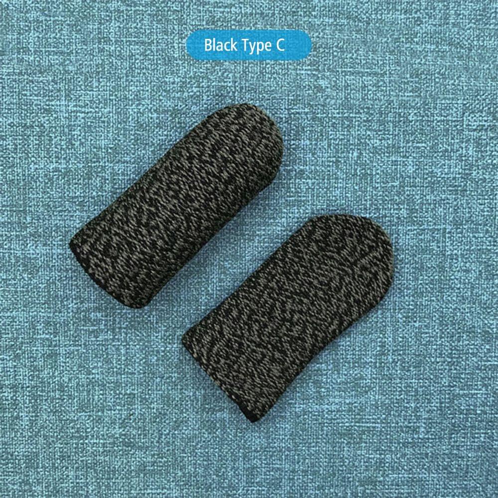Gaming Finger Sleeve Touchscreen Thumb Sleeve Sensitive - Type C 6pcs
