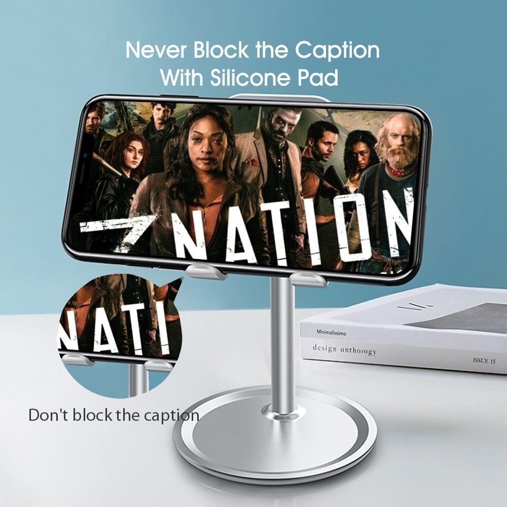 Cell Phone Tablet Stand Angle Angle Adjustable Desk Thick