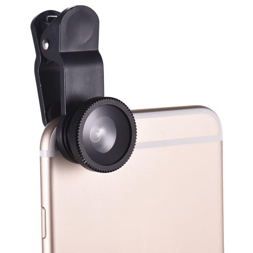 Universal Mobile Phone Clip-on Lens Phone Lens Kit 0.67x