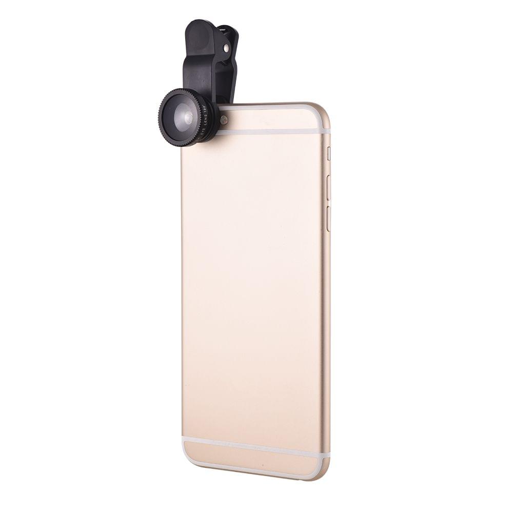 Universal Mobile Phone Clip-on Lens Phone Lens Kit 0.67x