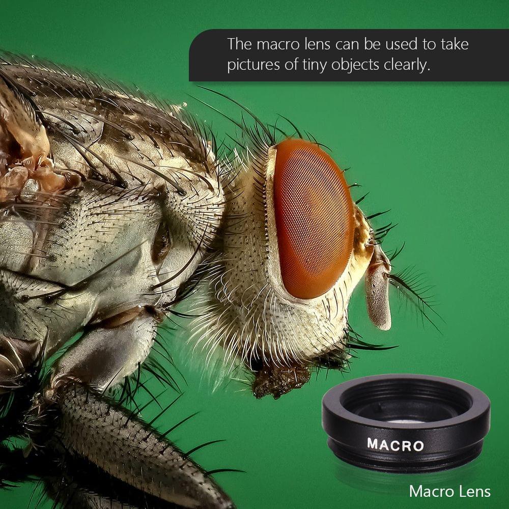 Universal Mobile Phone Clip-on Lens Phone Lens Kit 0.67x